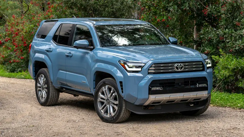 Blue 2025 4Runner Toyota